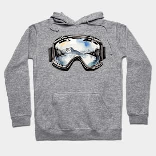 Skiing Goggles Hoodie